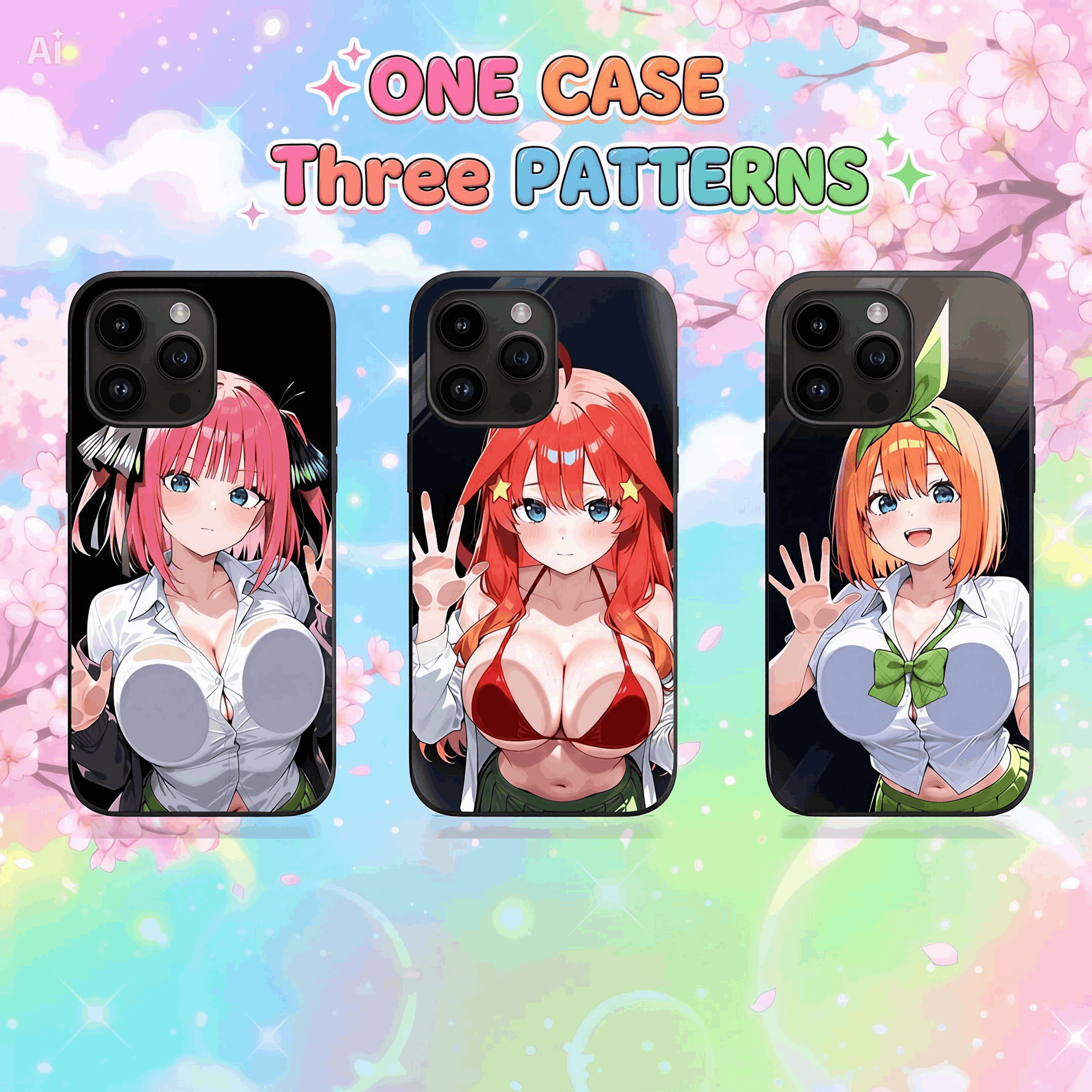 Nino-Itsuki-Yotsuba 3D Phone Case