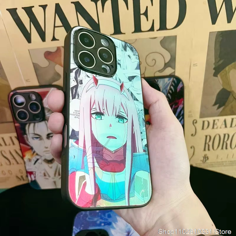 Zero Two Lollipop-Fish-Crying 3D Phone Case