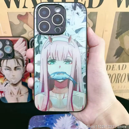 Zero Two Lollipop-Fish-Crying 3D Phone Case