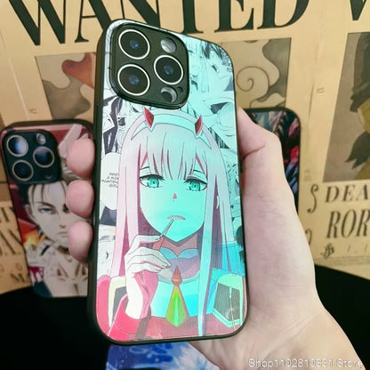 Zero Two Lollipop-Fish-Crying 3D Phone Case